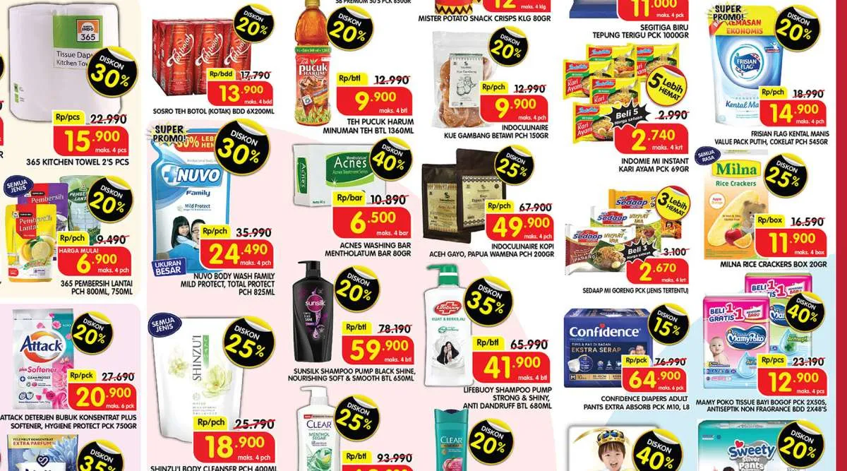 Promo JSM Superindo Popok Murah Diskon Sampai 40%, Berakhir Hari Ini 17 Desember 2023