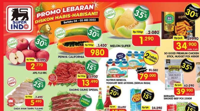 Promo Superindo Terbaru 4-5 Mei 2022