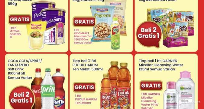 Promo Berhadiah Indomaret 12-26 Juni 2024, Micellar Water Garnier Beli 1 Gratis 1!