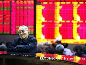 Bursa Asia terhempas akibat sentimen negatif perbankan China