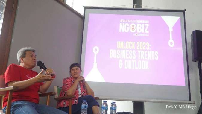 NGOBIZ, Kejar Mimpi Berani Bisnis CIMB Niaga Ajak UKM Kupas Tantangan Bisnis 2023