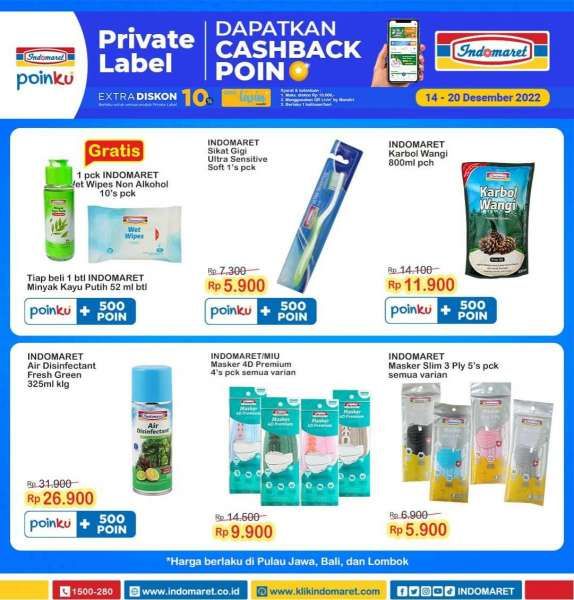 Katalog Harga Promo Indomaret Super Hemat 14-20 Desember 2022