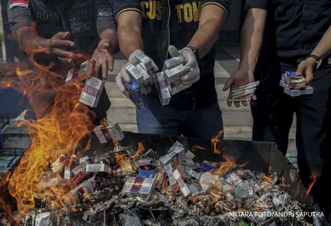 Pemerintah Target Hapus Peredaran Rokok Ilegal dalam Tiga Bulan ke Depan