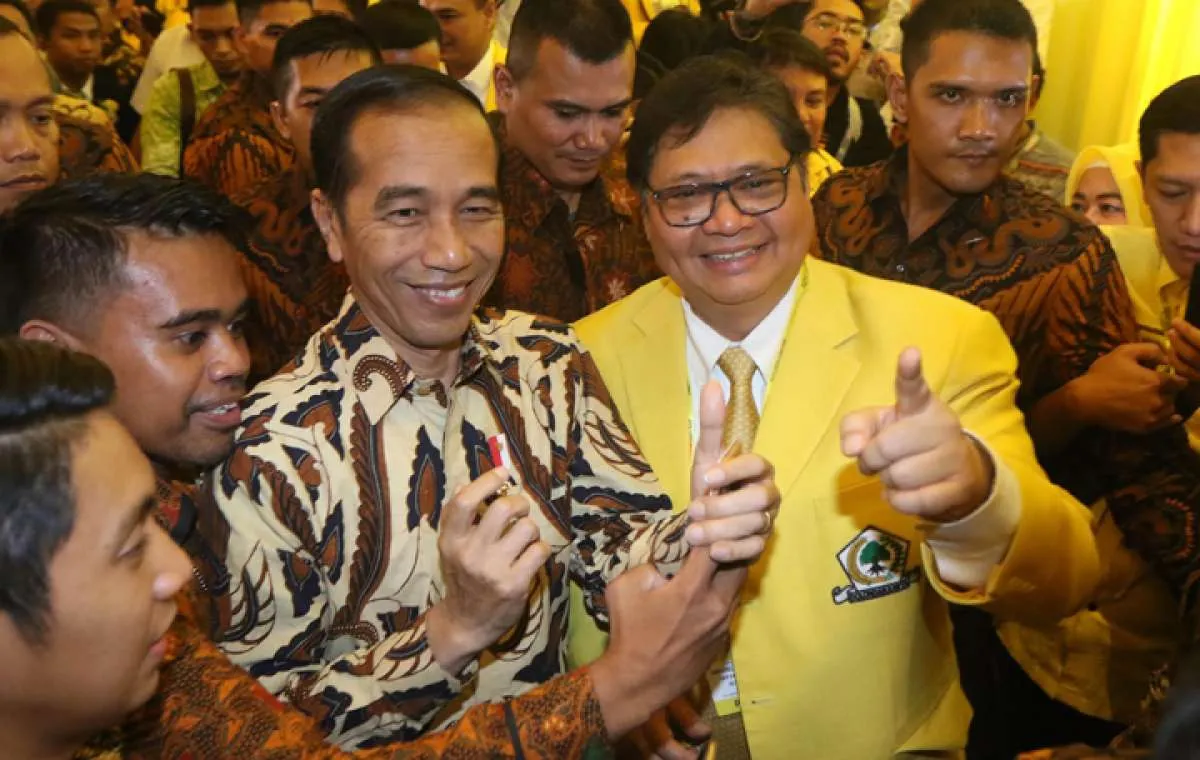 Politisi Golkar akui ada peran Jokowi di balik terpilihnya Airlangga jadi ketua umum