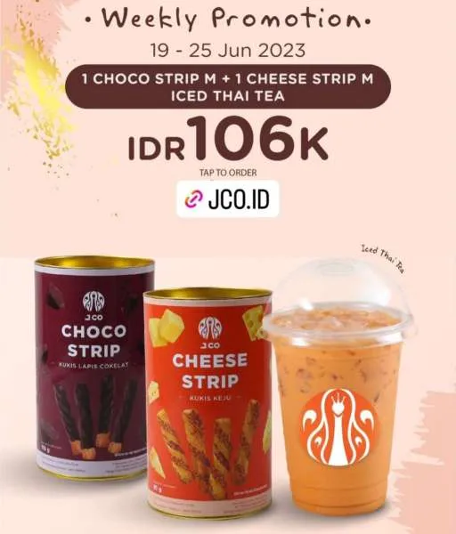 Promo J.CO Mingguan edisi 19-25 Juni 2023