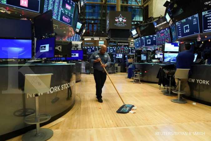 Pasar gugup, Wall Street terseret saham sektor energi dan perawatan kesehatan