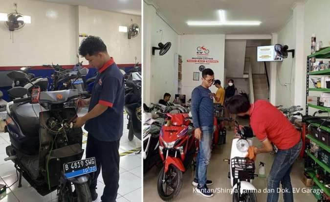 Pelajari Peluang Laris Usaha Bengkel Motor Listrik
