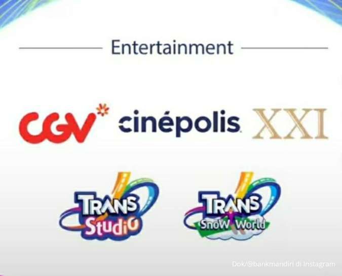 Promo HUT Mandiri 26 di CGV, XXI, Cinepolis, Trans Studio & Trans Snow World Oktober