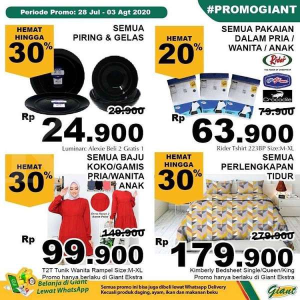 Promo Giant 28 Juli – 3 Agustus 2020