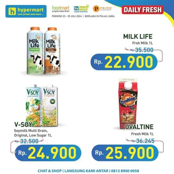 Promo Hypermart Hyper Diskon Weekday Periode 23-25 Juli 2024