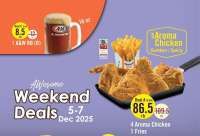 Promo A&W Weekend Deals 5–7 Desember: Aroma Chicken Hemat Plus Bonus Menu Spesial