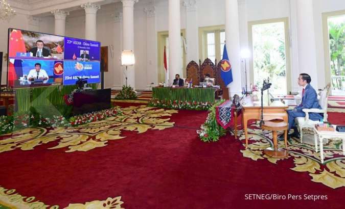 Pidato di KTT ke-23 ASEAN-China, Jokowi singgung vaksin corona