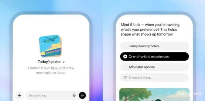 Berkenalan dengan ChatGPT Pulse, Asisten AI Pribadi dari OpenAI