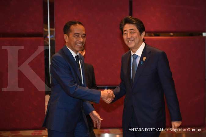 Eks PM Jepang Shinzo Abe balas ucapan Jokowi dengan bahasa Indonesia, ini katanya