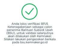 Cara Cek BSU BPJS Ketenagakerjaan November 2025, Begini Penjelasan Kemnaker