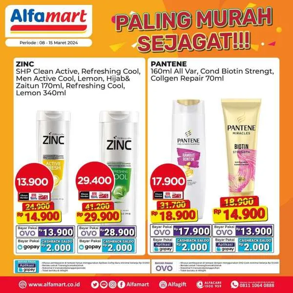 Promo Alfamart Paling Murah Sejagat Periode 8-15 Maret 2024