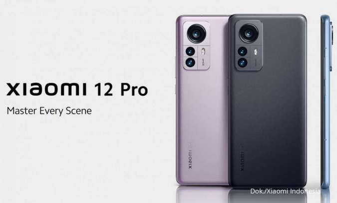 Spesifikasi & Harga HP Xiaomi 12 Pro, Dibekali Tiga Kamera 50MP