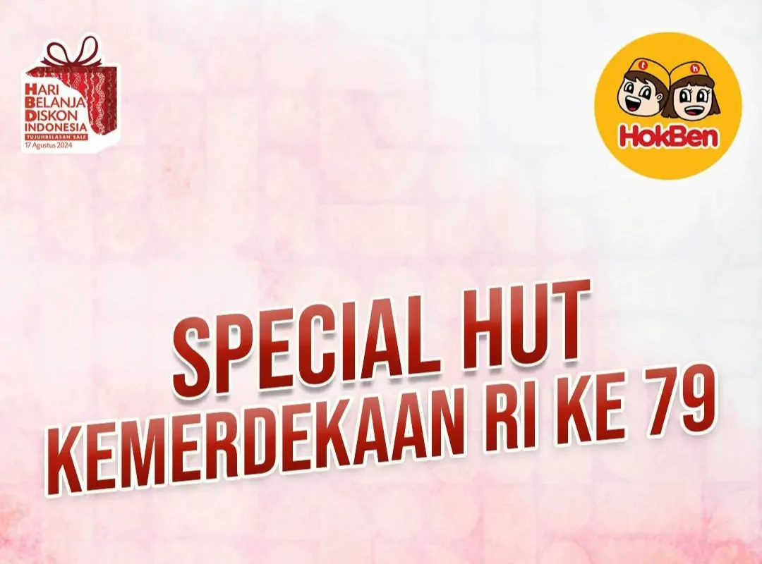 Promo Kemerdekaan Hokben spesial HUT RI ke-79