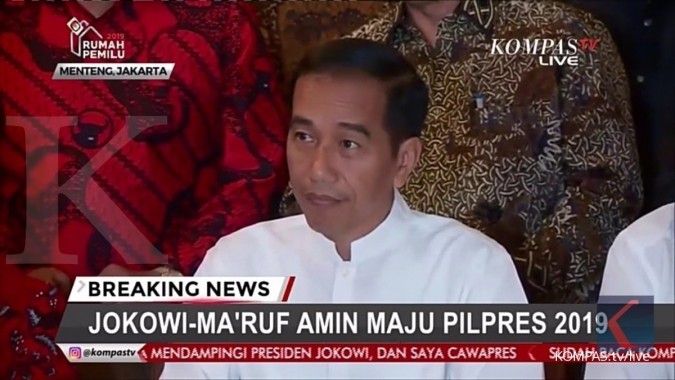 Jokowi will run again in election 2019, chose ulema senior as running mate