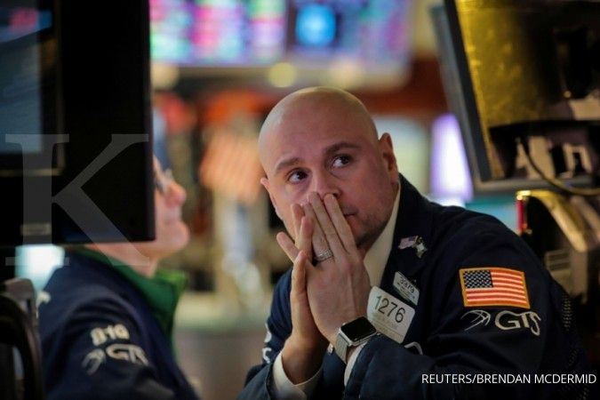Wall Street terkoreksi terdorong oleh kekhawatiran pertumbuhan ekonomi global