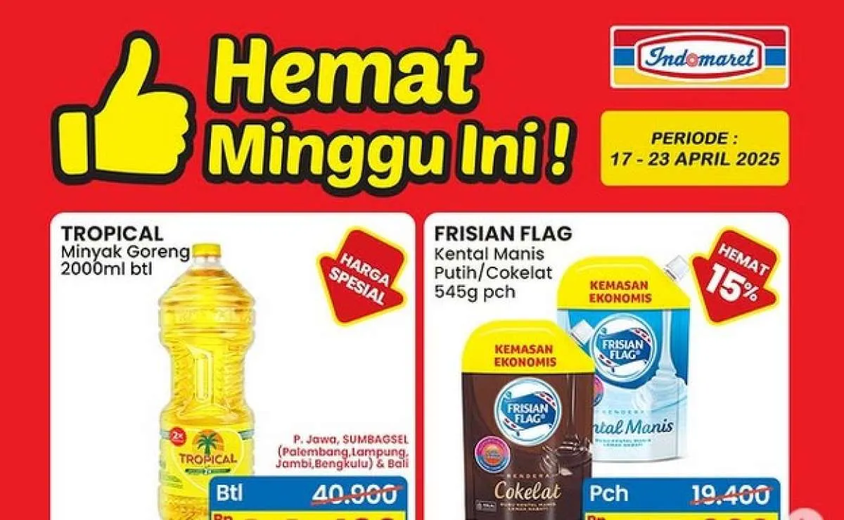 Promo Minyak Goreng Weekend 19 April 2025, Dapatkan Tropical Hemat Minggu Ini