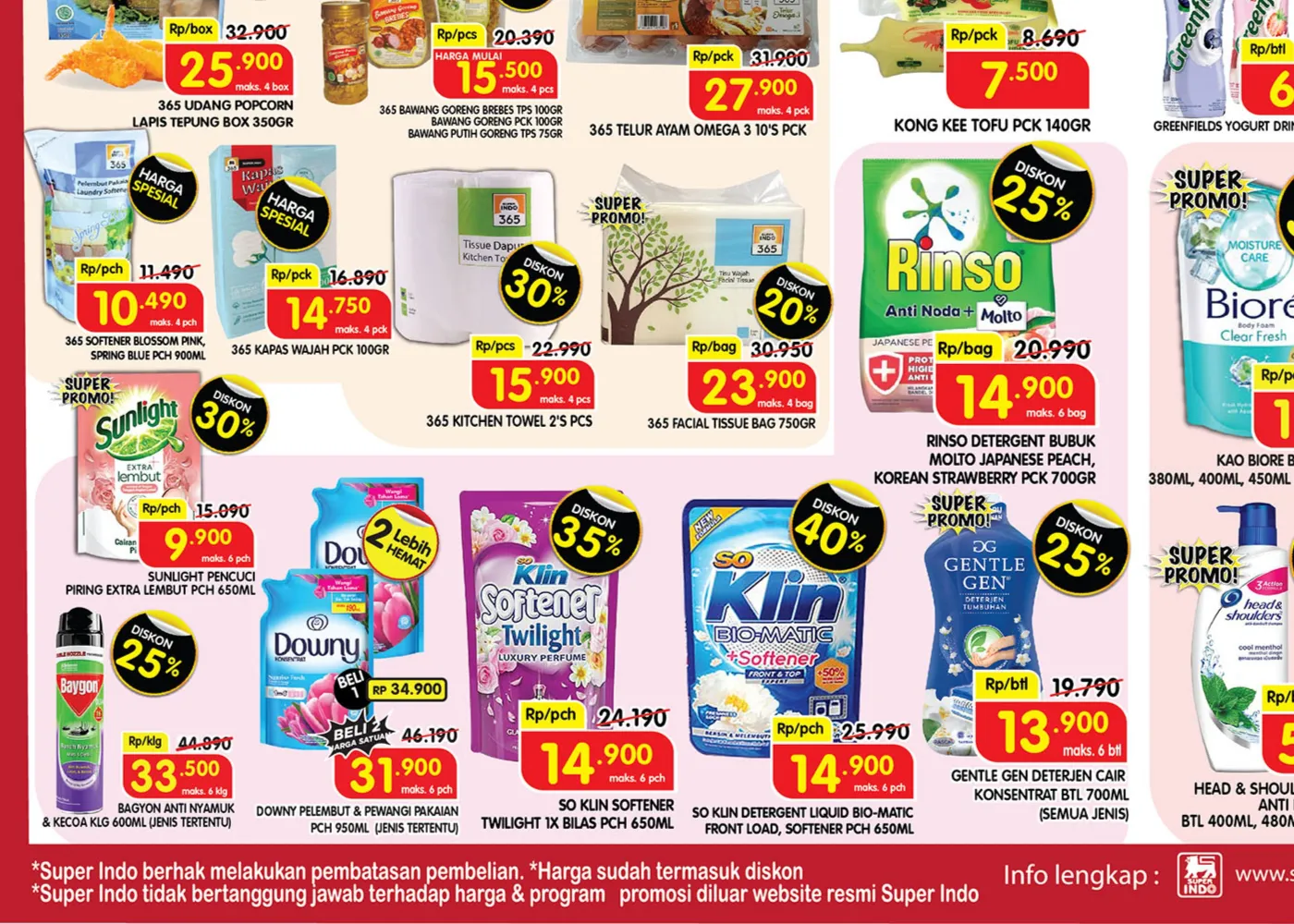 Promo Superindo Weekday Periode 18-21 Maret 2024