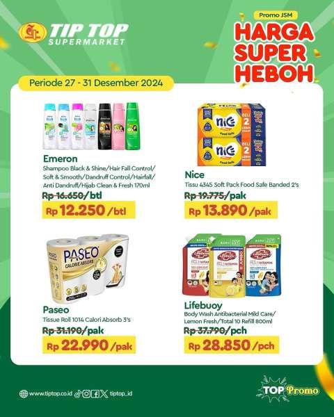 Promo JSM Tip Top 27-31 Desember 2024