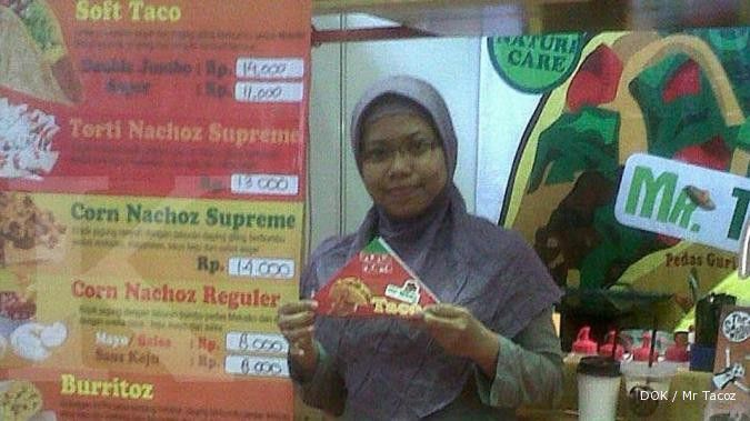 Berkat internet, Dian meramu makanan Meksiko (1)