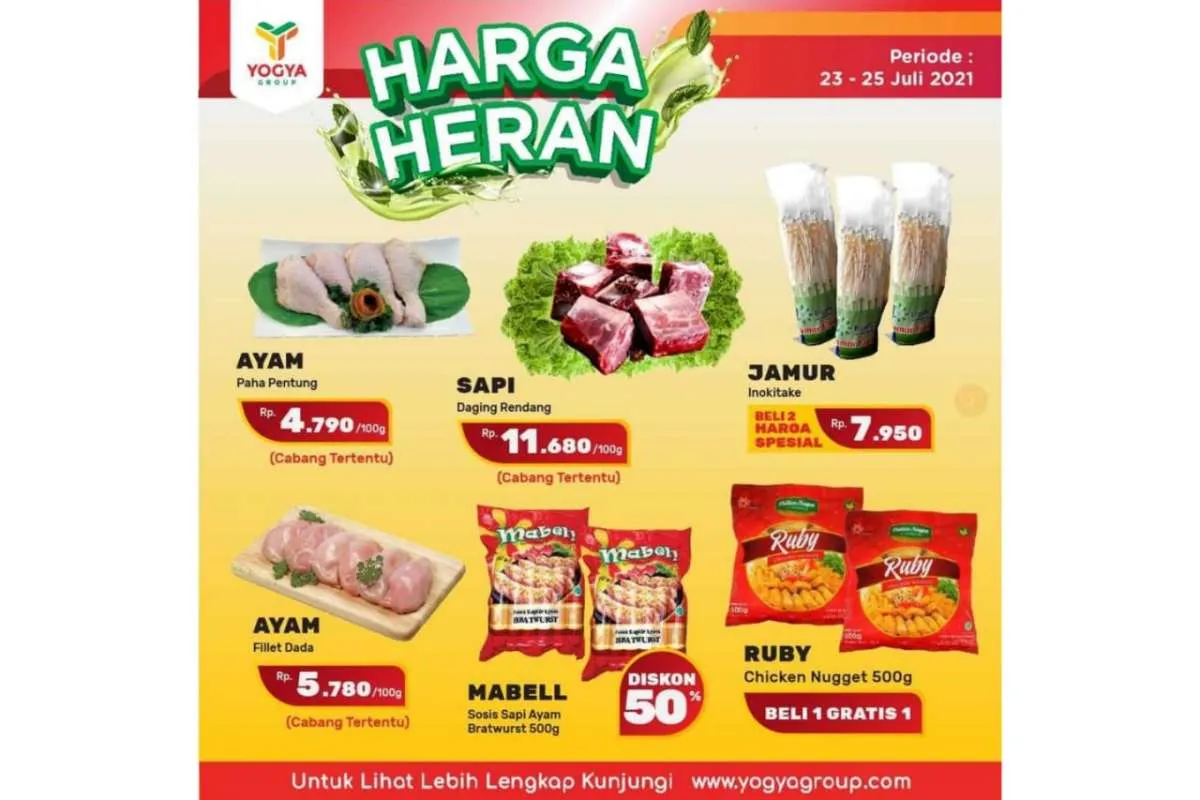 Promo JSM Yogya Supermarket 25 Juli 2021, diskonan weekend!