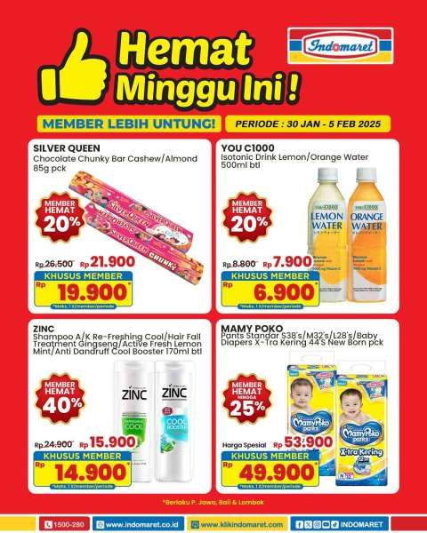 Promo Indomaret 30 Januari-5 Februari 2025 Hemat Minggu Ini