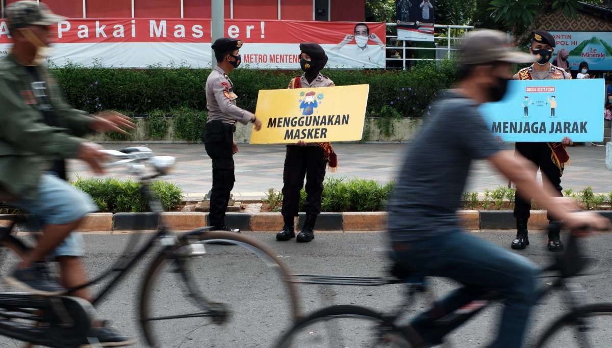 Tetap menjalankan protokol kesehatan saat berolahraga