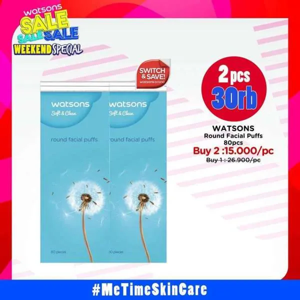 Promo Watsons Weekend Special Periode 7-10 April 2022