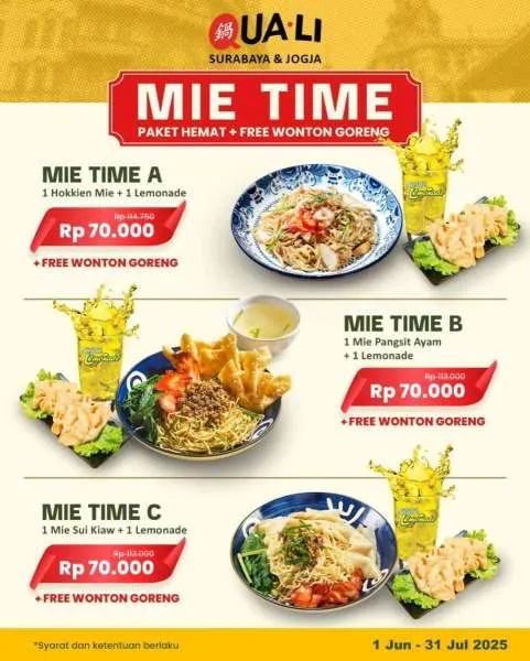 Promo Quali Me Time Surabaya dan Jogja