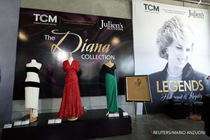 Lelang Gaun Malam Putri Diana Pecahkan Rekor, Laku Terjual US$1,1 Juta 