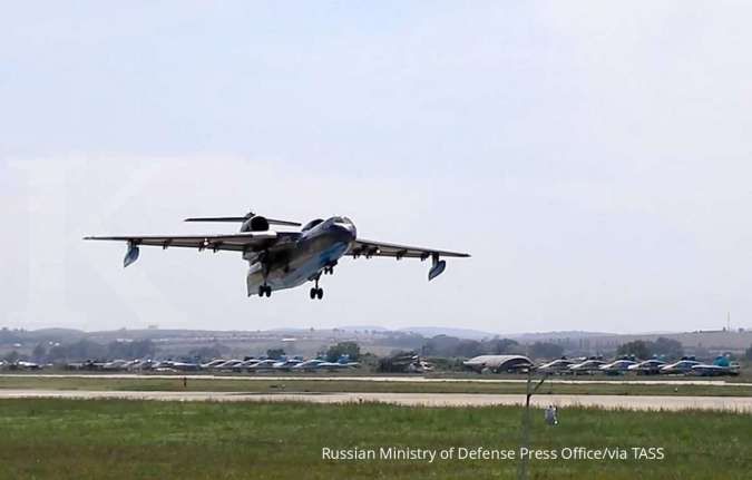 Bantu Turki atasi kebakaran hutan, Rusia kirim pesawat amfibi Be-200
