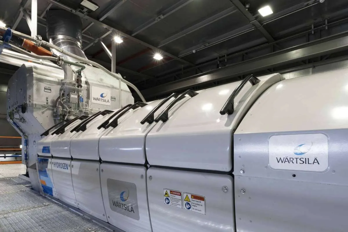Wartsila Uji Mesin Hidrogen 100% di Spanyol