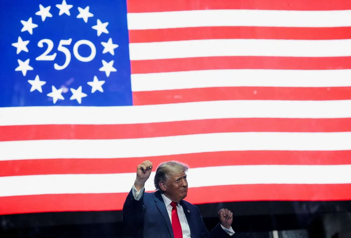 Trump Deklarasikan Amerika Kembali di Perayaan Akbar 250 Tahun Kemerdekaan AS