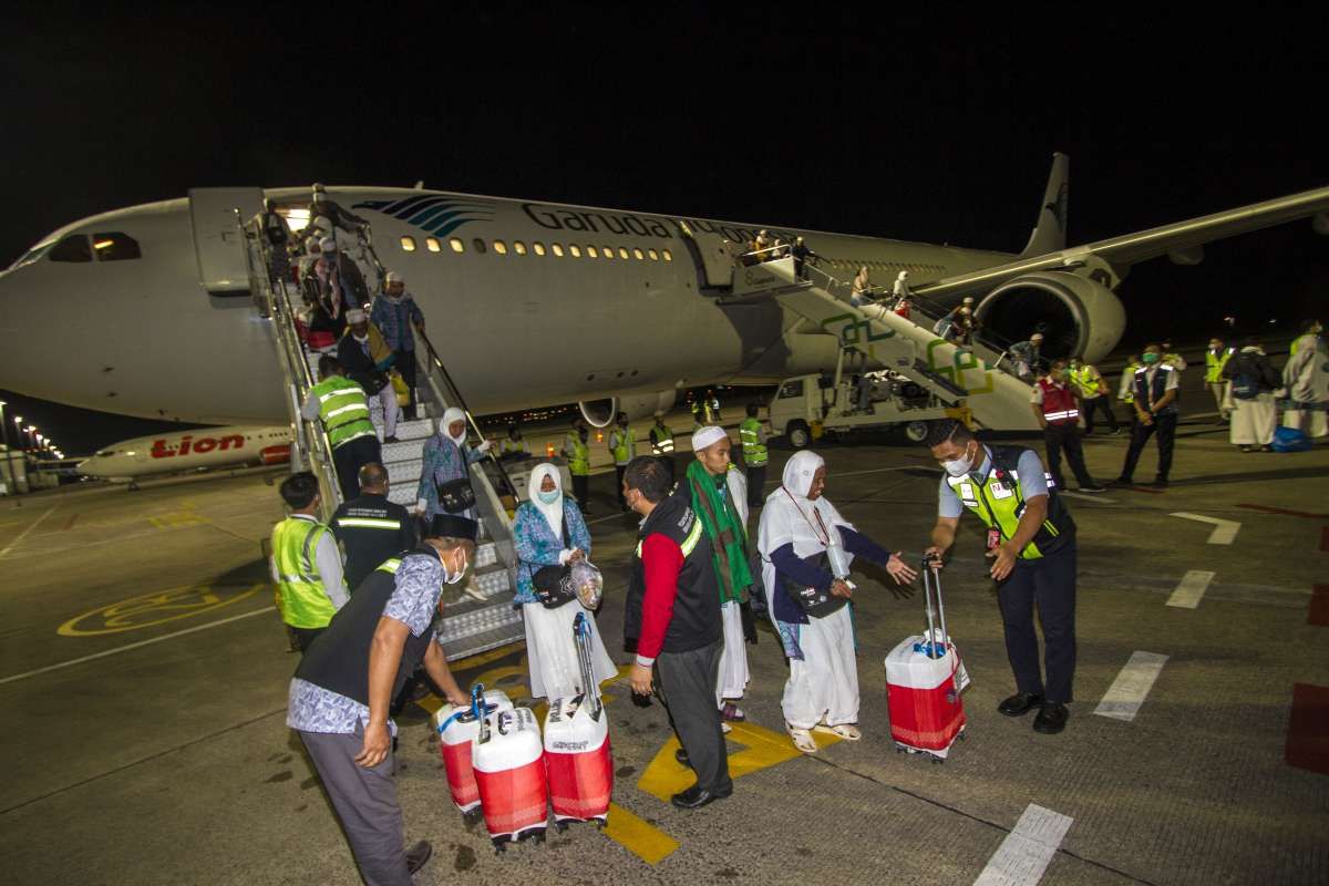 Sudah 83.669 Jemaah Haji Indonesia Tiba di Tanah Air