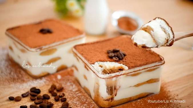 Resep Viral Dessert Box Tiramisu Ala Bittersweet by Najla, Manisnya Pas!