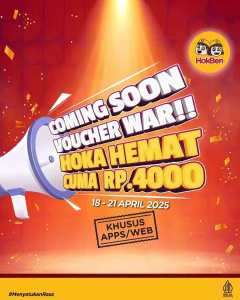 Promo Hokben Voucher War Hoka Hemat