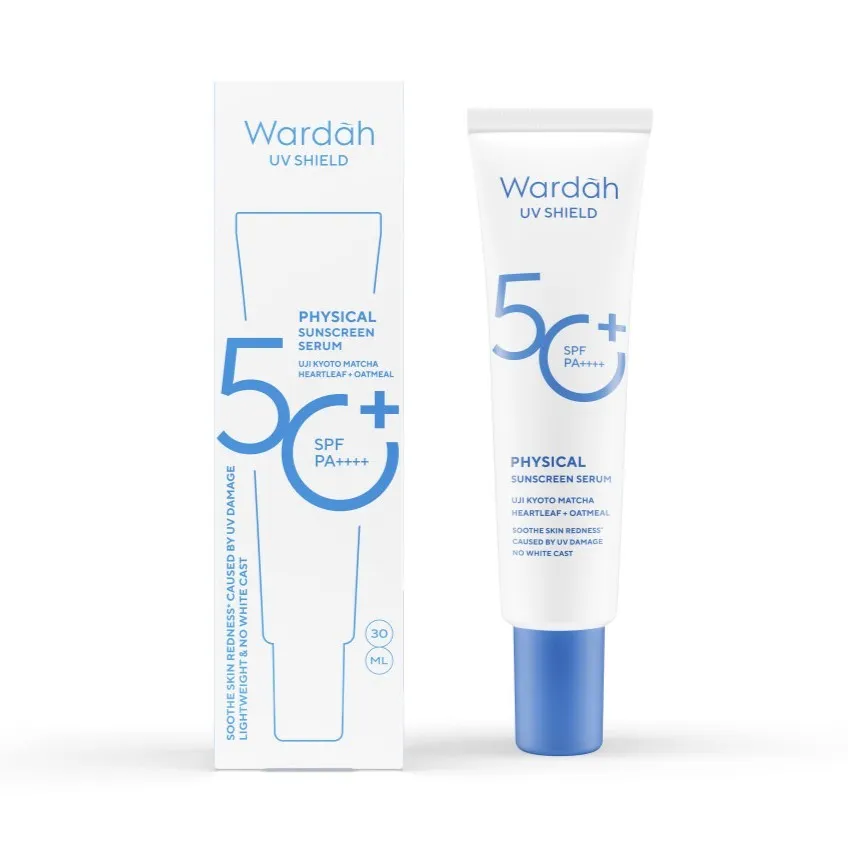 Wardah UV Shield Physical Sunscreen Serum SPF 50+ PA++++