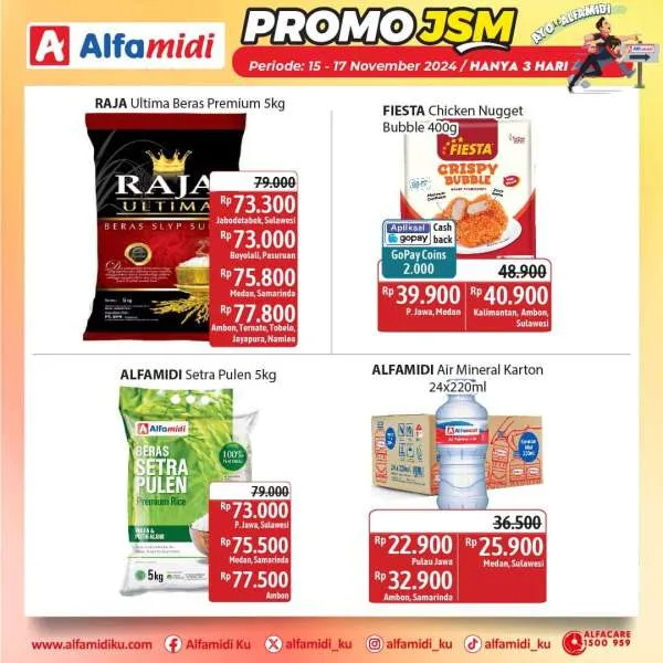 Promo JSM Alfamidi Periode 15-17 November 2024