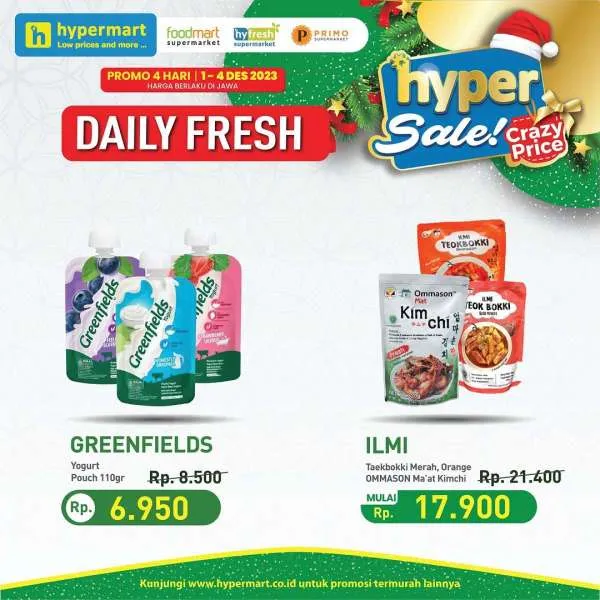 Promo JSM Hypermart Hyper Diskon Weekend Periode 1-4 Desember 2023