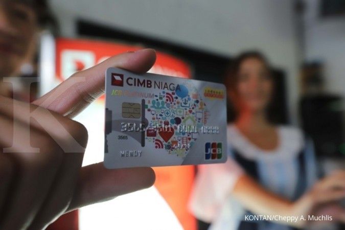 Transaksi kartu kredit CIMB Niaga selama libur Lebaran tak semoncer tahun lalu
