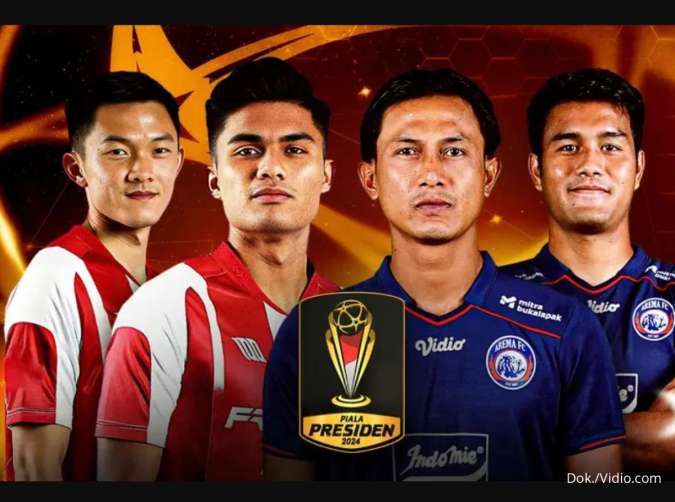 Link Live Streaming Persis vs Arema FC, Semifinal Piala Presiden 2024