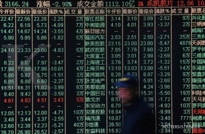 Bursa Asia berguguran terimbas koreksi Wall Street