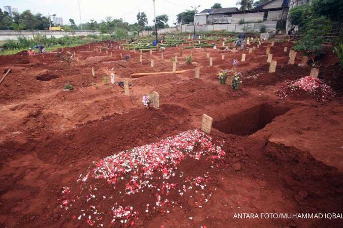 Turun, Indonesia Masih Masuk 5 Besar Negara dengan Kematian Tertinggi Akibat Covid-19