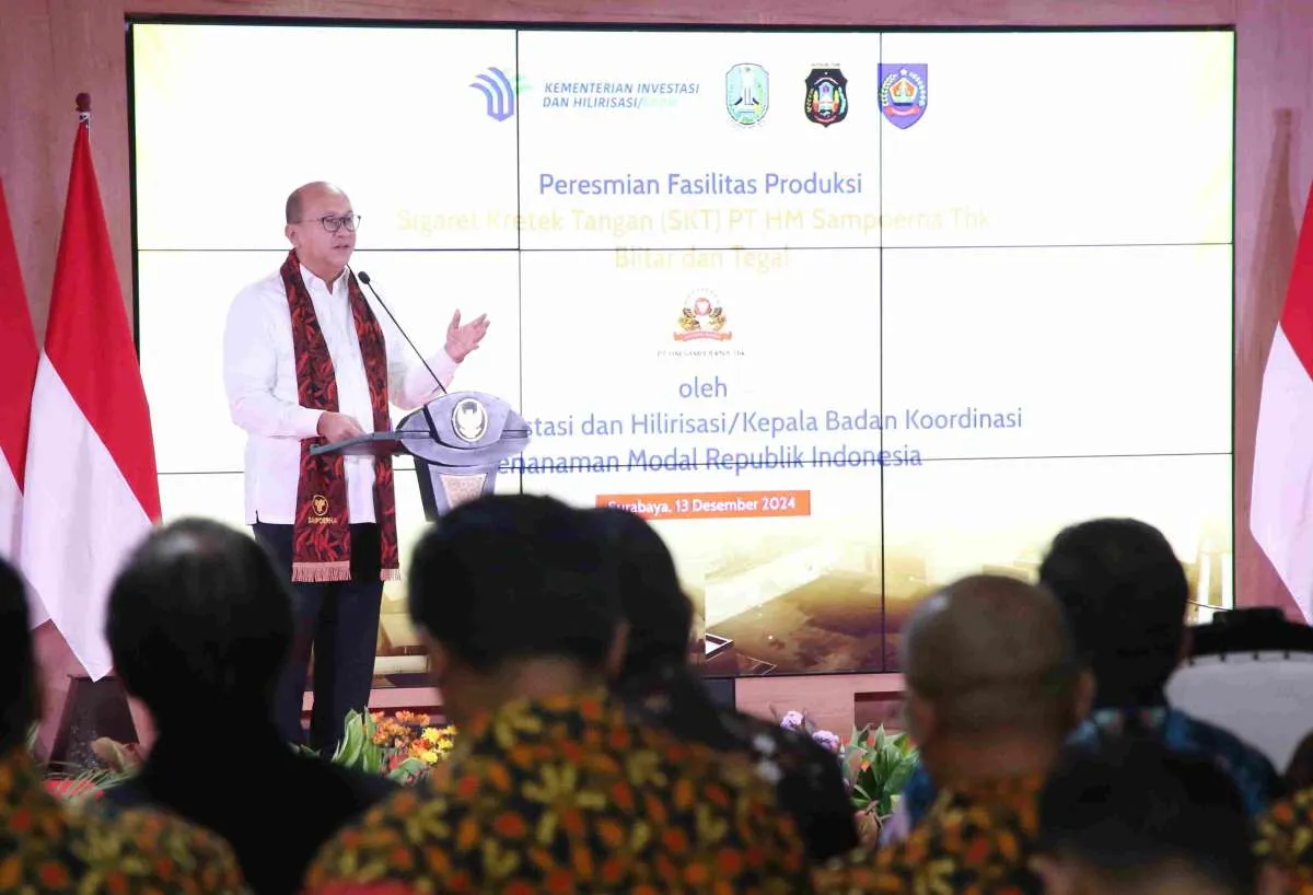HM Sampoerna Realisasikan Investasi Pabrik SKT Baru di Blitar dan Tegal