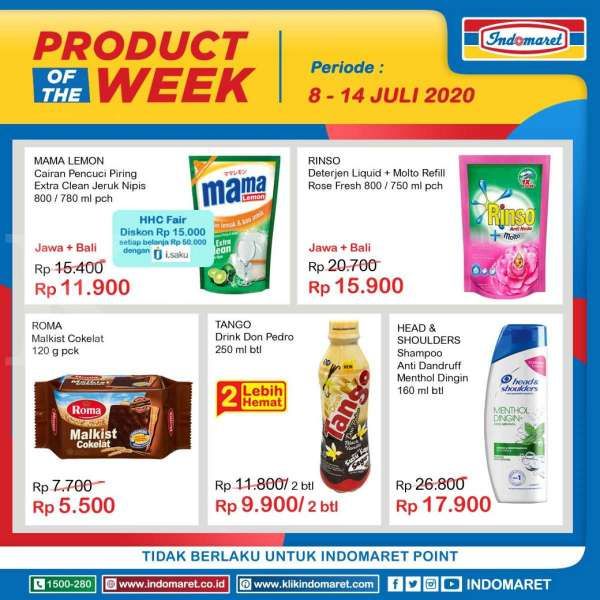 Promo Indomaret Product of The Week 8-14 Juli 2020
