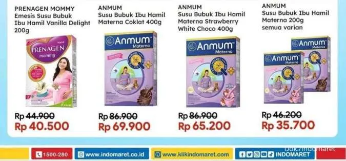 Promo Indomaret Susu Sehat Harga Hemat Periode 17-31 Maret 2022